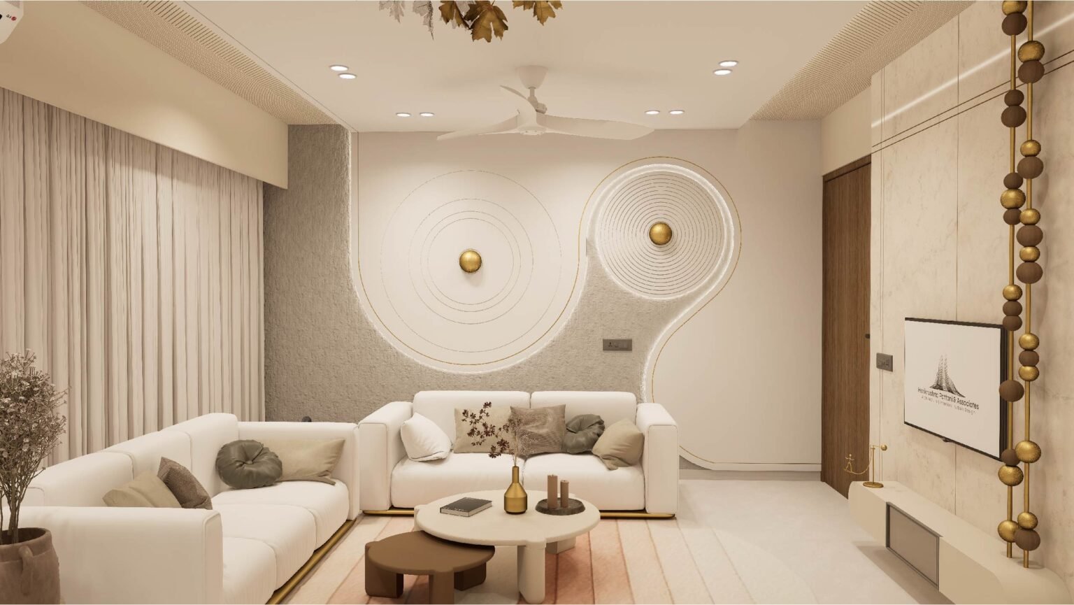 4 BHK Sample House Luxury Interior Design in Ahmedabad | Harikrushna ...