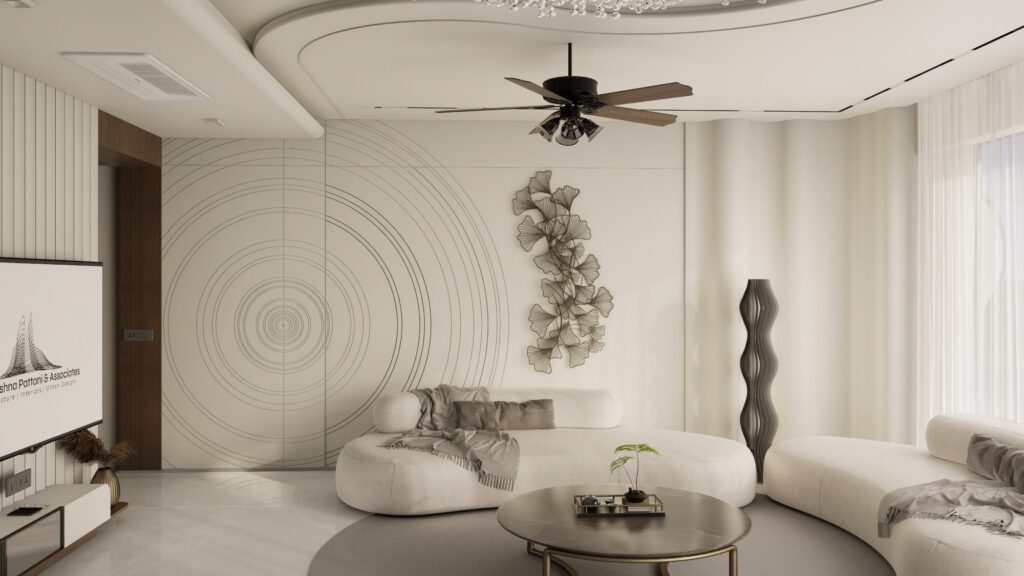 Ultimate 4 BHK Interior Design at Adani Shantigram | Harikrushna Pattani & Associates