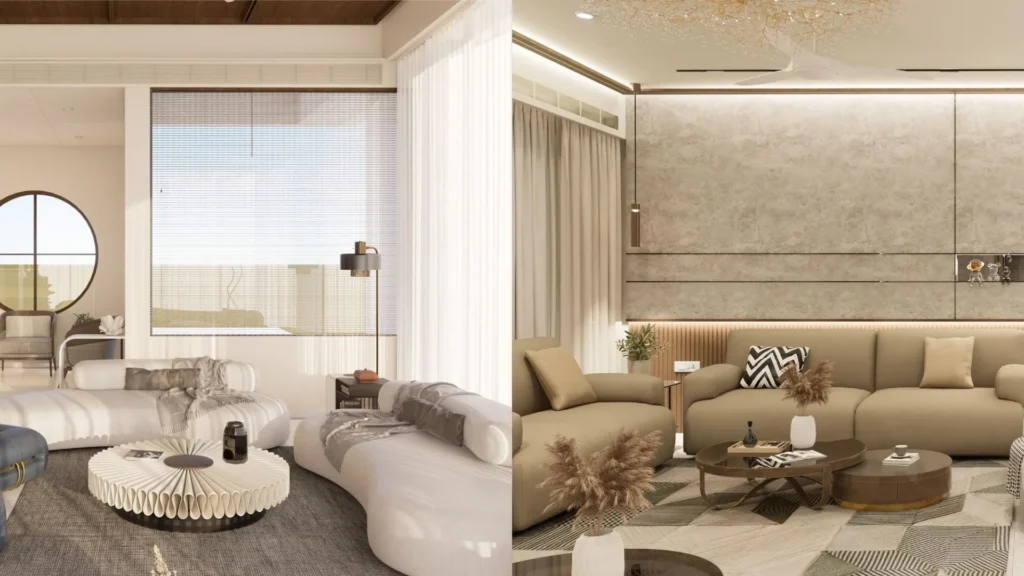 Best Interior Designer Ahmedabad on Bungalow Interiors vs. Apartment Interiors