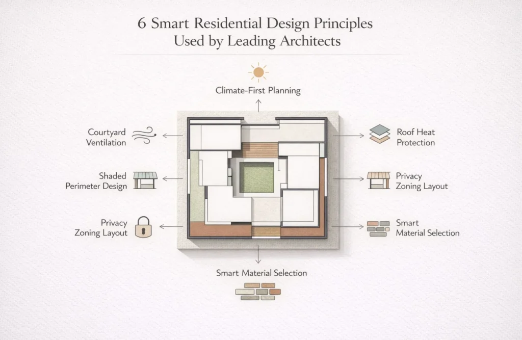 Residential Design Approach Followed by Top Architects in Ahmedabad
