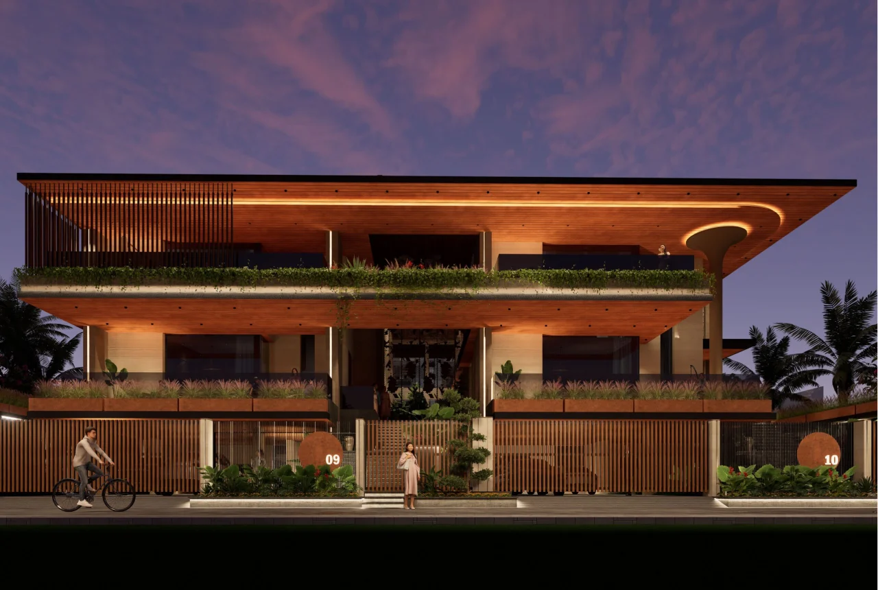 Twin Bungalow Design in Ahmedabad | Joint Family Luxury Home | HPA