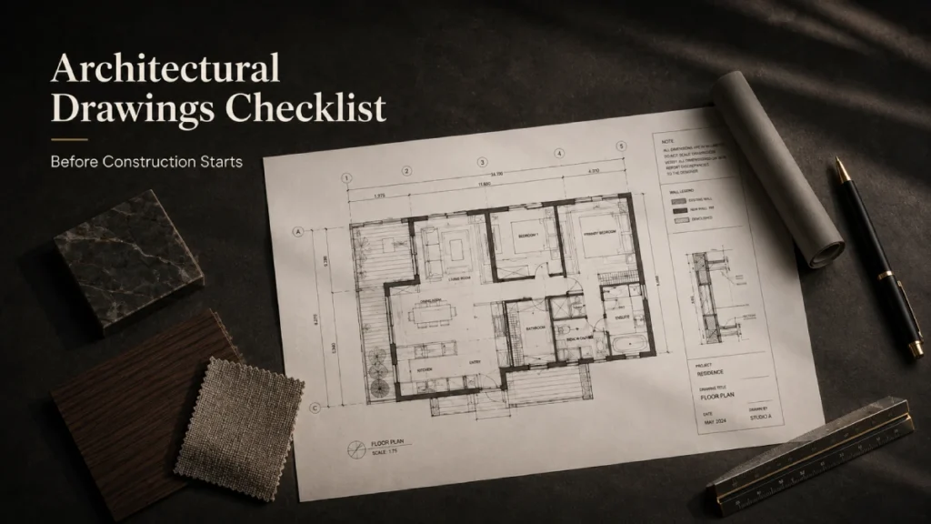 What Drawings Should an Architect Actually Give You Before Construction Starts?